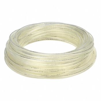 PARKER Tubing Natural Overall 100 ft L, 797DL2