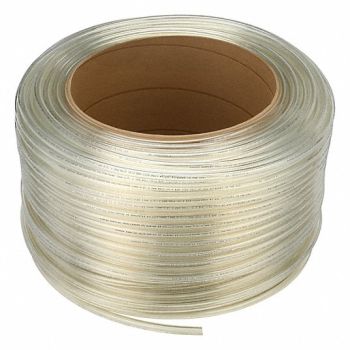 PARKER Tubing Natural Overall 500 ft L, 797DL6