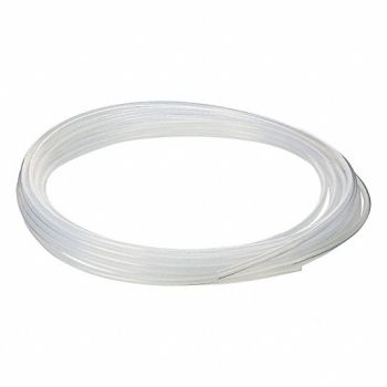 PARKER Tubing Clear Shore D 55 1/2 I.D. FEP, 797EK8