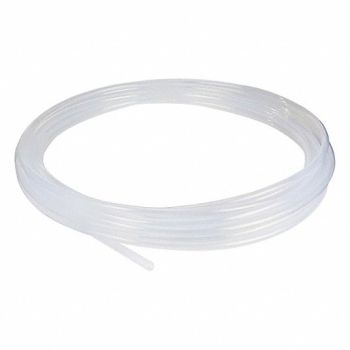 PARKER Tubing Clear Shore D 55 7/8 I.D. FEP, 797EL0