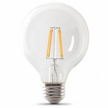 FEIT ELECTRIC LED Bulb G25 3.8 W 350 lm 2700K PK3, 797U85