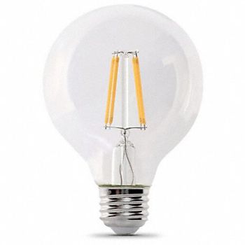FEIT ELECTRIC LED Bulb G25 5.5 W 500 lm 2700K PK3, 797U89