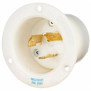 HUBBELL Locking Receptacle, 797VC6