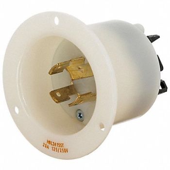 HUBBELL Locking Receptacle, 797VC7