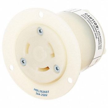 HUBBELL Locking Receptacle, 797VD1