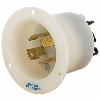 HUBBELL Locking Receptacle, 797VD6