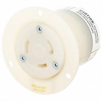 HUBBELL Locking Receptacle, 797VE0
