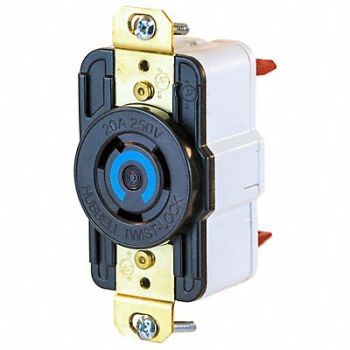 HUBBELL Locking Receptacle, 797VF0