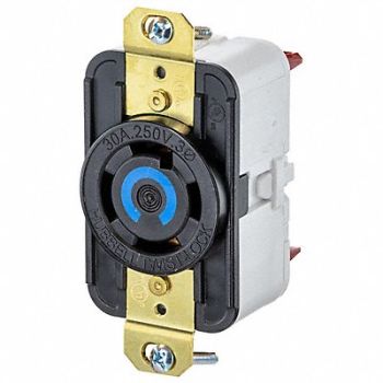 HUBBELL Locking Receptacle, 797VF4