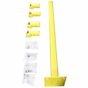EDGESAFE SAFETY RAILING Safety Handrail Steel Yellow 43-5/16 H, 797VH2