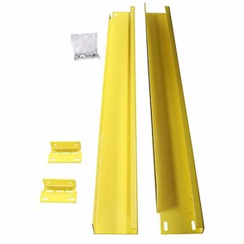 EDGESAFE SAFETY RAILING Safety Handrail Steel Yellow 43-5/16 H, 797VH4