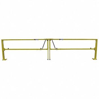 EDGESAFE SMART GATE Dock Gate Manual 276 W Concrete Yellow, 797VJ5