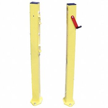 EDGESAFE SMART GATE Post for Pedestrian Access Gate, 797VJ0