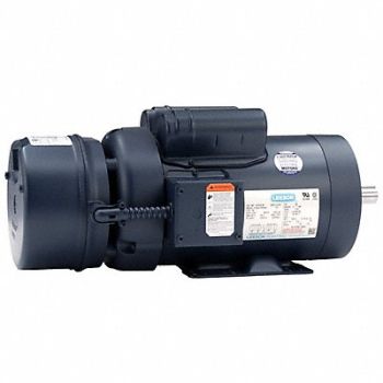 LEESON Brake Motor 2 hp Rating 10 ft-lb, 798KN2