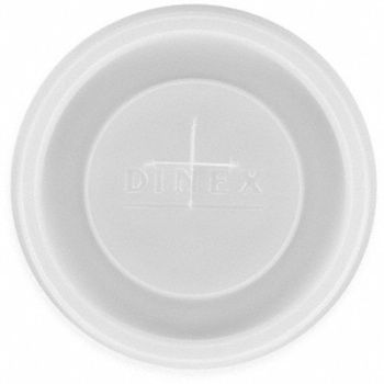 CARLISLE DINEX Disp Hot/Cold Cup Lid 9.5 oz-12oz PK1000, 799Z16