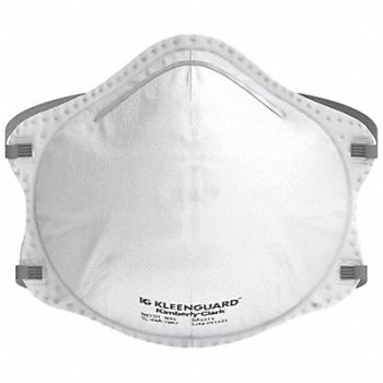 KLEENGUARD Particulate Respirator N95 White PK20, 799Z64