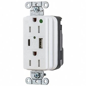 HUBBELL Snapconnect receptacle, 799ZC6