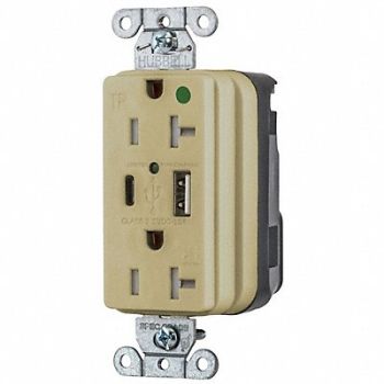 HUBBELL Snapconnect receptacle, 799ZD0