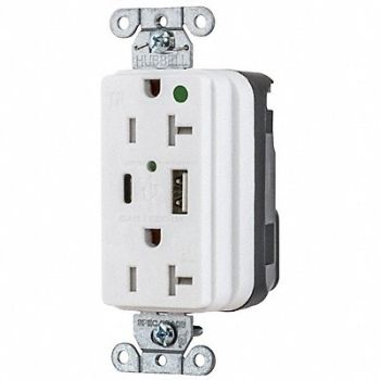 HUBBELL Snapconnect receptacle, 799ZD3