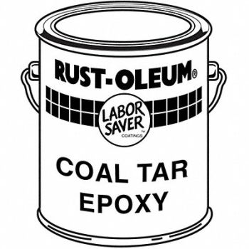 RUST-OLEUM Epoxy Activator/Finish C9578 Black 1 gal, 7A522