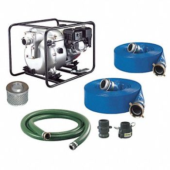 DAYTON Engine Driven Utility Pump 163cc 2, 7AJ20