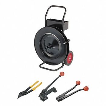 GRAINGER APPROVED Strapping Tool Kit 5/8 Flat Surface, 66DK12