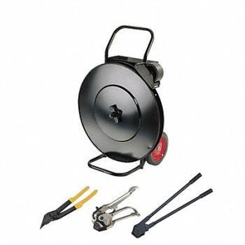 GRAINGER APPROVED Strapping Tool Kit 1-1/4 Flat Surface, 66DK15