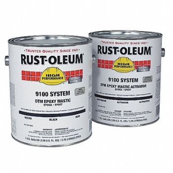 RUST-OLEUM Epoxy Activator/Finish Regal Red 1 gal, 7AK08