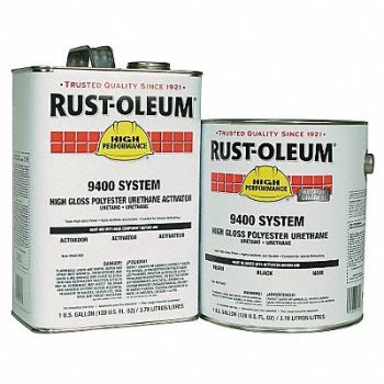 RUST-OLEUM Urethane Activator/Finish White 1 gal, 7AK64