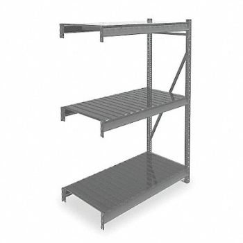 TENNSCO Bulk Strg Rack AddOn 24inx72inx60in, 7B261