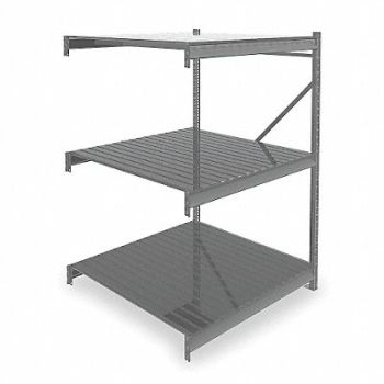 TENNSCO Bulk Strg Rack AddOn 48inx72inx48in, 7B260