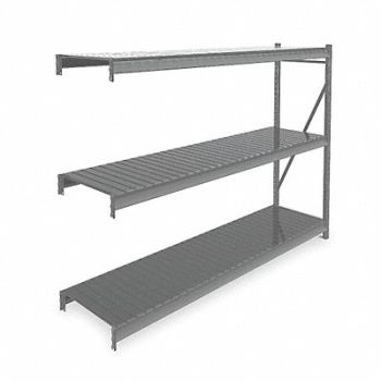 TENNSCO Bulk Strg Rack AddOn 24inx72inx96in, 7B286