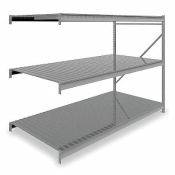 TENNSCO Bulk Strg Rack AddOn 48inx72inx96in, 7B288