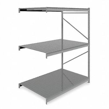 TENNSCO Bulk Strg Rack AddOn 48inx96inx72in, 7B321
