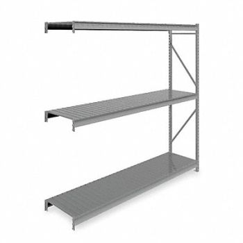 TENNSCO Bulk Strg Rack AddOn 24inx96inx96in, 7B322