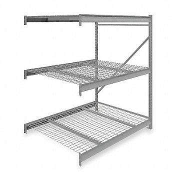 TENNSCO Bulk Strg Rack AddOn 48inx72inx60in, 7B333