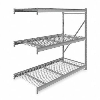 TENNSCO Bulk Strg Rack AddOn 36inx72inx72in, 7B335