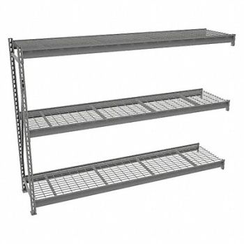 TENNSCO Bulk Strg Rack AddOn 24inx72inx96in, 7B337