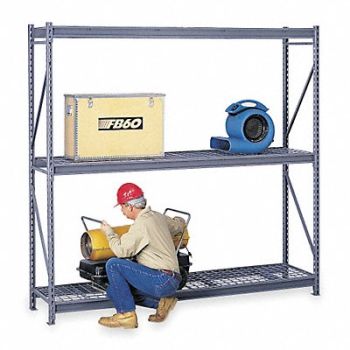 TENNSCO Bulk Strg Rack StrUnt 48inx120inx96in, 7B504