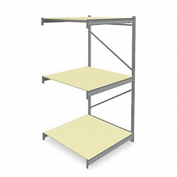 TENNSCO Bulk Strg Rack AddOn 48inx96inx48in, 7B945