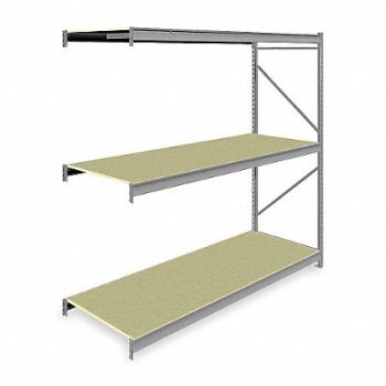 TENNSCO Bulk Strg Rack AddOn 36inx96inx96in, 7B953