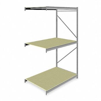 TENNSCO Bulk Strg Rack AddOn 48inx120inx72in, 7B963