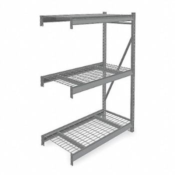 TENNSCO Bulk Strg Rack AddOn 24inx72inx48in, 7B967