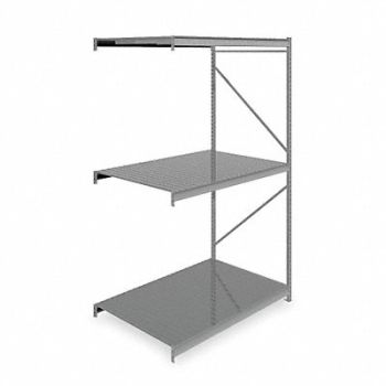 TENNSCO Bulk Strg Rack AddOn 48inx120inx72in, 7B979