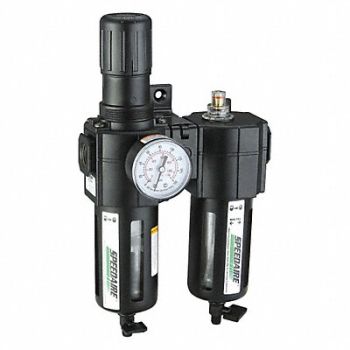 SPEEDAIRE FRL 2 pcs 3/4 NPT 5 micron 186 cfm, 7D727