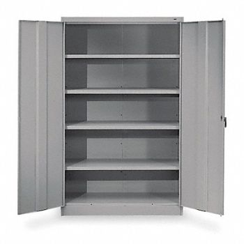 TENNSCO Storage Cabinet Welded Gray, 204K25