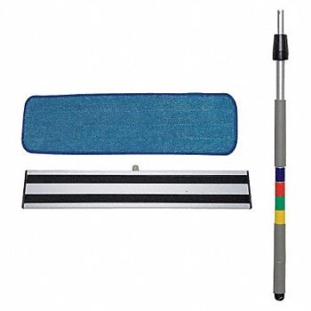 TOUGH GUY Mop Kit 18 in W Blue, 7DW90