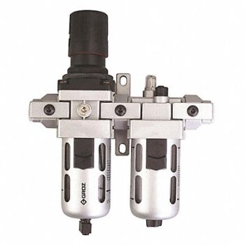 GROZ FRL 2 pcs 1/2 NPT 40 micron 99 cfm, 7DX40