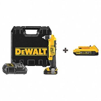 DEWALT Drill Kit Cordless 2000 RPM 20V DC, 7DZ23