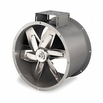 DAYTON Steel 46.6 H Tubeaxial Fan, 7E624